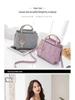 Bolsa Transversal Bordada da Moda: Bolsa de Ombro Elegante e Simples
