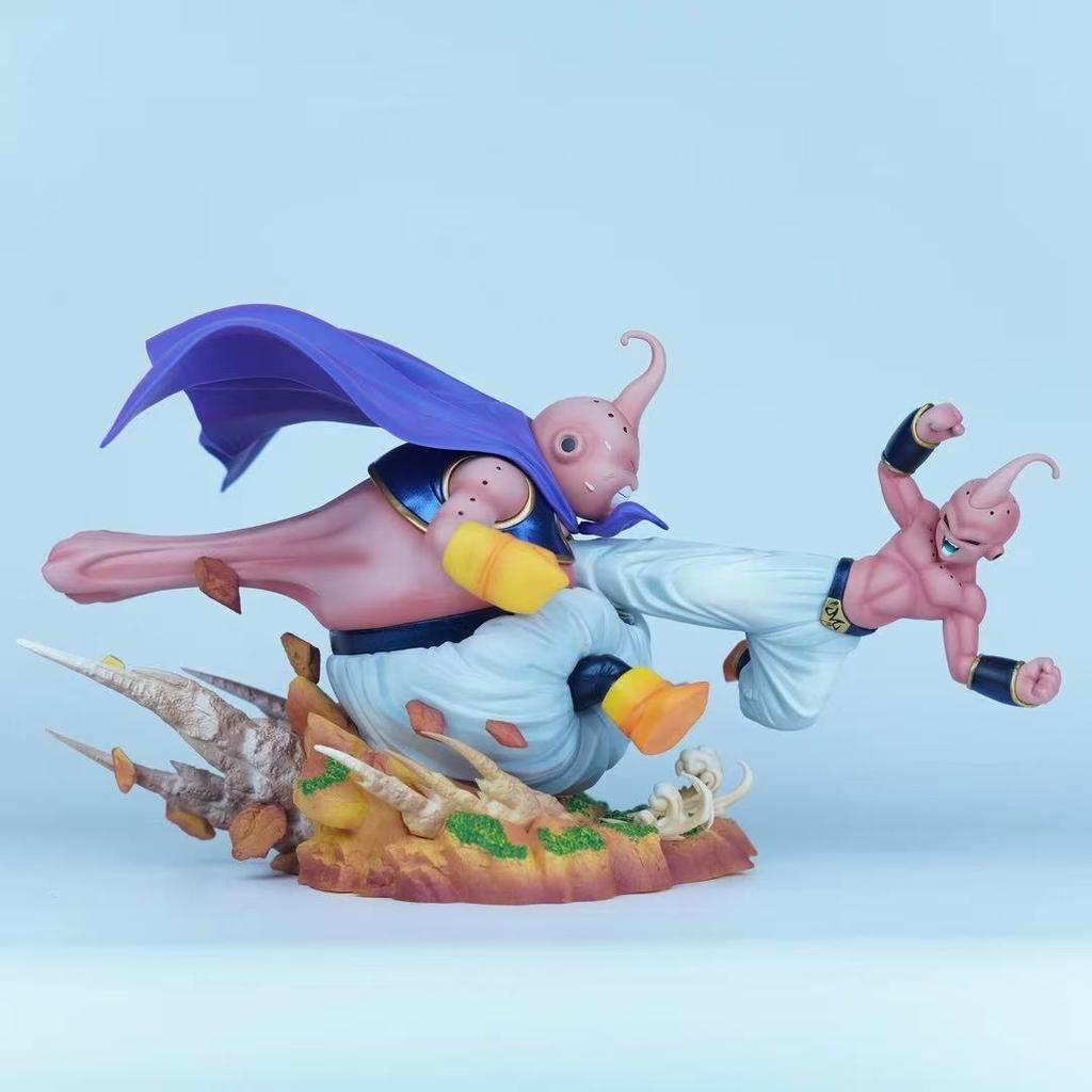 Model Anime Dragon Ball Z Majin Buu Figure Action Figures Buu Vs Fat Buu Pvc Action Figures Collection Toy Gifts Kids