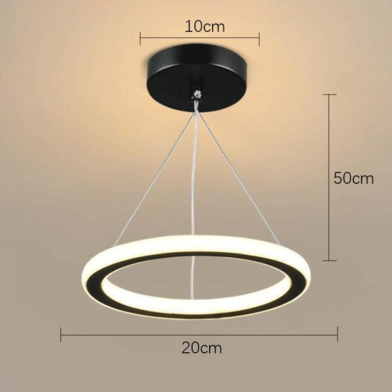 

Світлодіодний підвісний світильник Підвісні світильники Внутрішнє освітлення для вітальні Спальня Коридор Nordic Home Decor Підвісний світильник 3 Light Color чорний