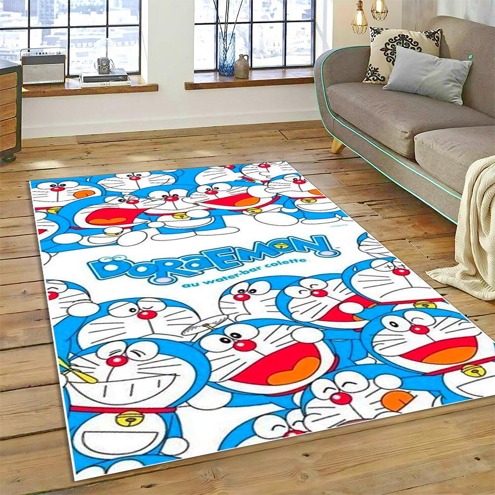 3D D-Doraemon Cartoon Dream Carpet Rug for Living Room Bedroom Home Sofa Decoration,Kids Play Non-slip Floor Mat