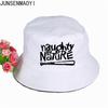 Naughty By Nature Bøttehatter Sommer pop harajuku Kvinner Menn Morsom fiskehatt Utendørs solskjermingshette fiske Solkrem Strandhatt