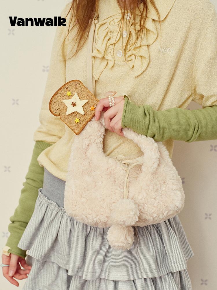 Vanwalk Bell Mochi Tote Bag [Ivory]