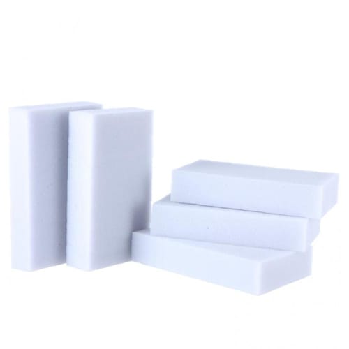 Magic Cleaning Sponge Pack, 100 Magic Eraser Sponges, Melamine Foam Cleaning Pads, Eraser Sponges for Full Bathroom and Kitchen Floors, Baseboards, an
