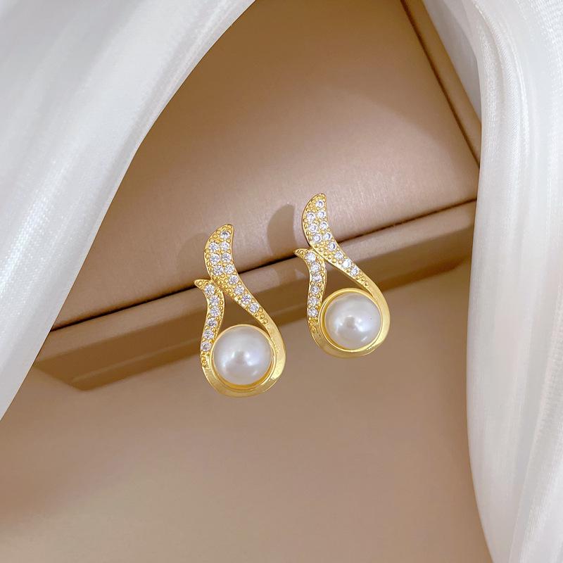 Micro-paved Gorgeous Stainless Steel Charm Fox Tail Fox Zircon Necklace Earrings Set Classic Girls Party Gift