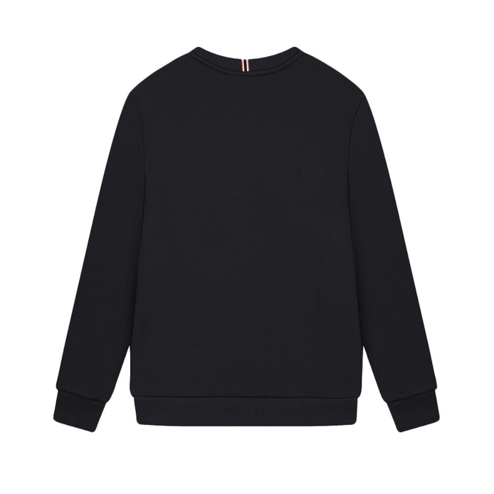 Fila White Fashion Trend Comfortable Versatile Casual Knit Pullover Sweatshirt Men Sweatshirt Legendary-Blue F61M443201F-NV