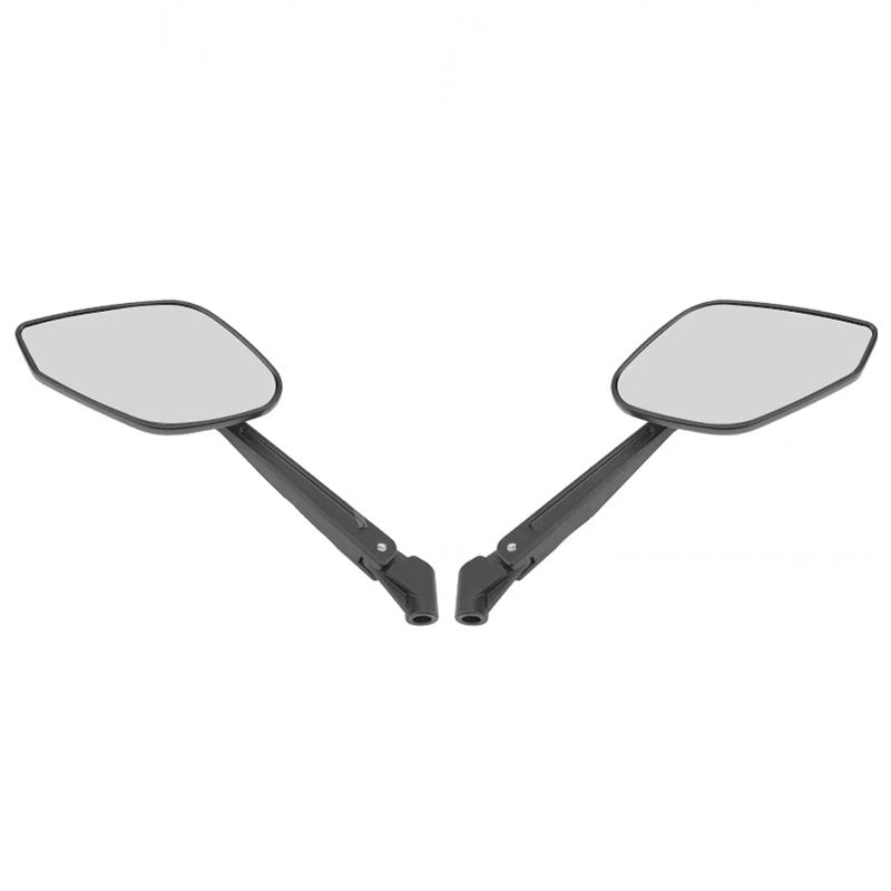 Motorcycle Rear View Mirror 8/10mm Aluminum Back Side Mirror Universal for Honda CB250 Kawasaki Z650 Z750 Z800 Yamaha MT07 MT09 чёрный