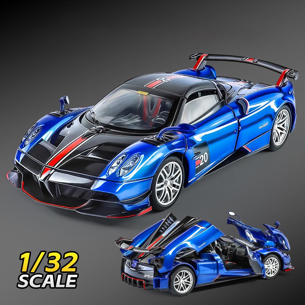 1:32 Pagani Huaya simulation alloy car model supercar car model children's toy car ornaments collection gift