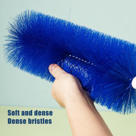 Cleaning Brush with Retractable Rods Reusable Washable Design Multifunctional Cobweb Dusters Housekeeping Supplies