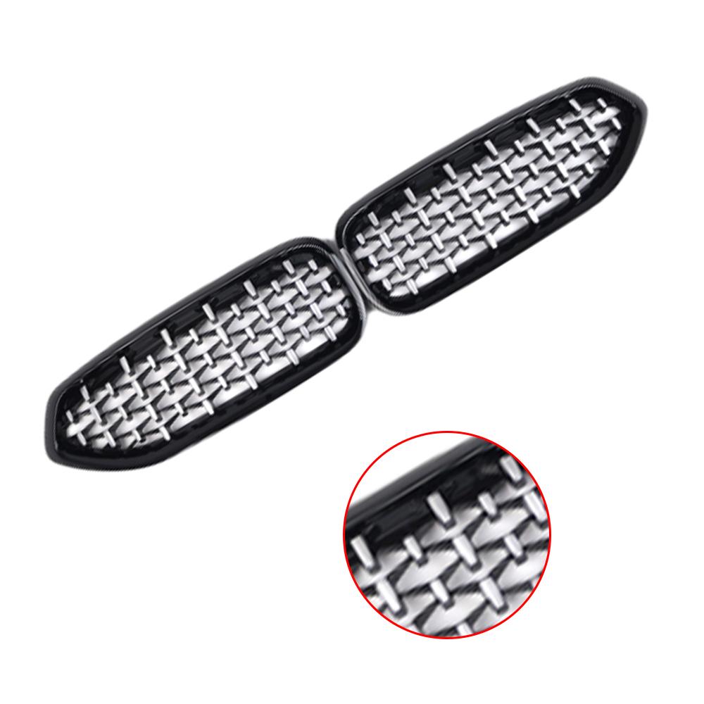 2PCS Car Kidney Hood Radiator Grille Diamond Styling Front Bumper Racing Grills For BMW Z4 G29 - 51138091295 51138091296