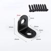 10Sets Furniture Fastener Corner Brace Joint Iron Shelf Support Bracket Durable Angle Bracket