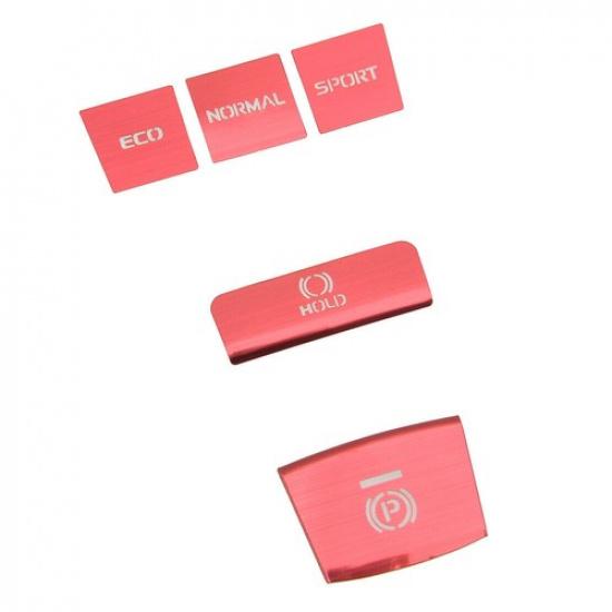 5x Gear Accessories Function Button Cover Trim fit for Toyota Camry 2018-