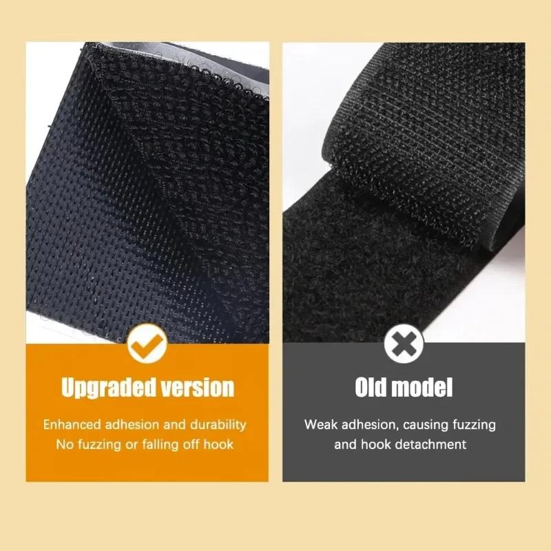 Fixed Stickers Diy Self-adhesive Velcros Strap Double Sided Hook-and-loop Fastener Self-adhesive Non-slip Magic Tape Attaches