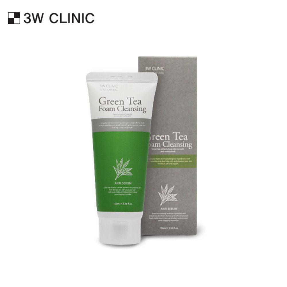 

Пенка для умывания 3W CLINIC Green Tea Foam cleansing