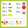 Puzzle en bois éducatif 179 pièces avec 24 cartes multilingues, jeu de mosaïque et logique (GS9054)