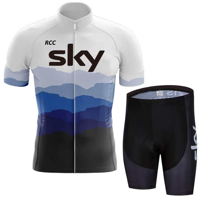 Fahrradtrikot Set Sommer Kurzarm Atmungsaktiv Fahrrad Radsportbekleidung Maillot Ropa Ciclismo Uniform Anzug
