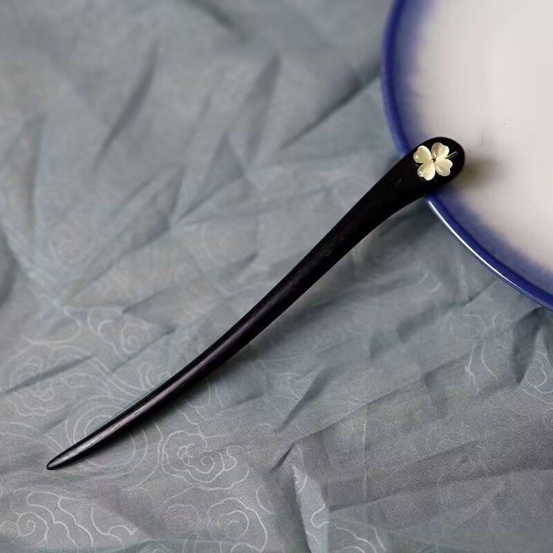 

Женская деревянная заколка для волос - Прическа в древнем стиле, Простой головной убор для ханьфу, Современная повседневная заколка для волос.