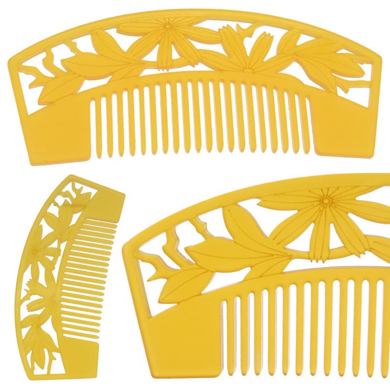 2022 Spring Acrylic Comb Hairpin: Ancient Japanese Kimono Style