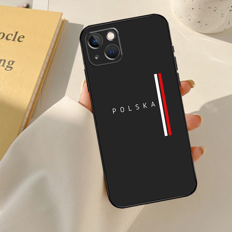 Poland Flag Phone Case For iPhone 13 12 11 14 15 16 Pro Max Case For iPhone XR X XS Max Plus Coque Capa