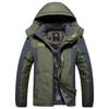 WTEMPO Outdoor Winter Fleece Vojenské Bundy Pánské Voděodolné Outwear Parka Pánská Větrovka Teplá Pláštěnka Kabát