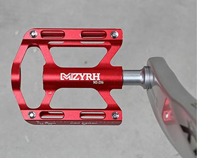 OSC Bicycle Cross Bike Ultra Aluminum Cross Flat Set of 2 Pedals, Lightweight, Alloy, Anti-Slip, Bike, MTB, Pedals, Durable,