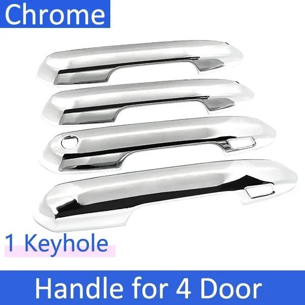 

For Toyota RAV4 XA50 2019-2025 2020 2025 2025 2025 Anti-scratch Trim Set Car Accessories Door Handle Cover Carbon Fiber Chrome Left