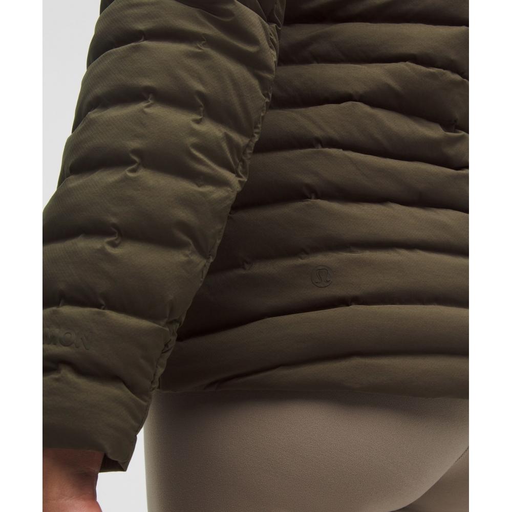 Lululemon Pack It Down Jacket Olive Brown