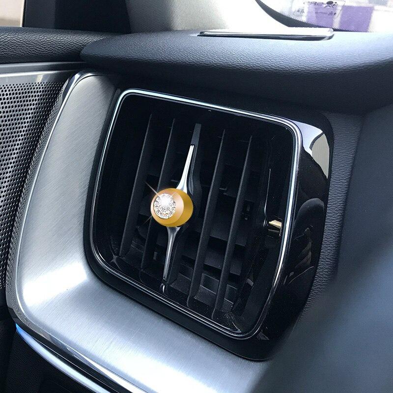 For Volvo XC60 Xc90 XC40 S90 V90 Interior Modification Center Control Air Outlet Diamond Decorative Frame