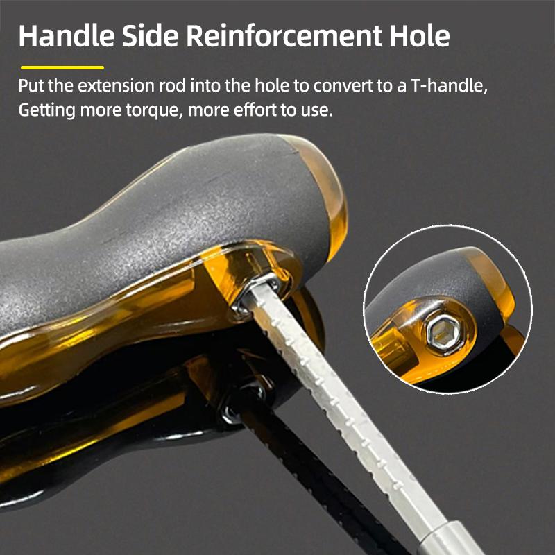 Multi-function Screwdriver Telescopic Ratchet Adjustable Handle Double Head Slotted Phillips Replaceable Screwdrivers Bits Set