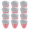 12Pcs Melamine Cup Milk Coffee Tea Beverage Mug for Home Restaurant School Office