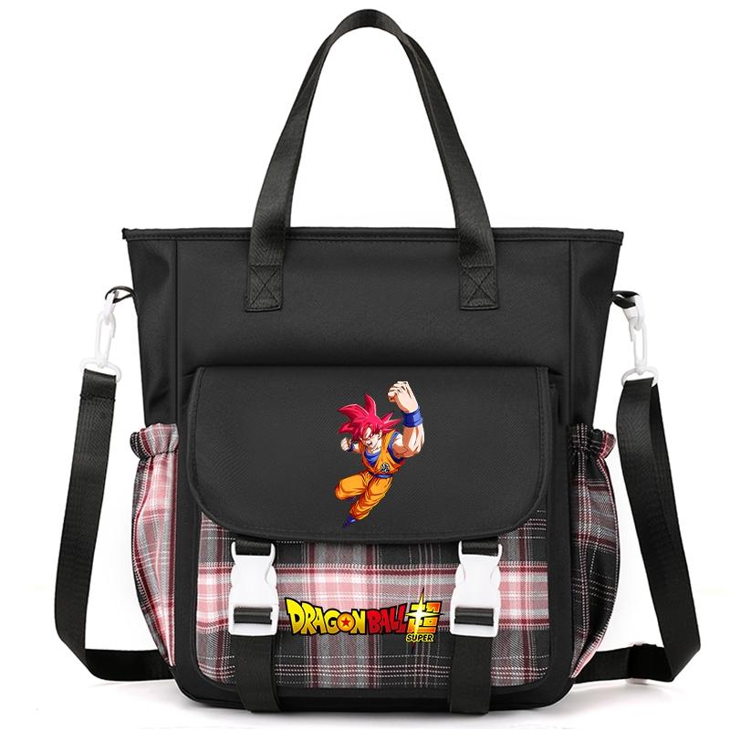 Anime Dragon Ball Carrying Bag Handbag Shoulder Bag Tote Bag for Teenager Girl Boy Back To School Bag Men Women Leisure Travel Bag Rucksack Mochila