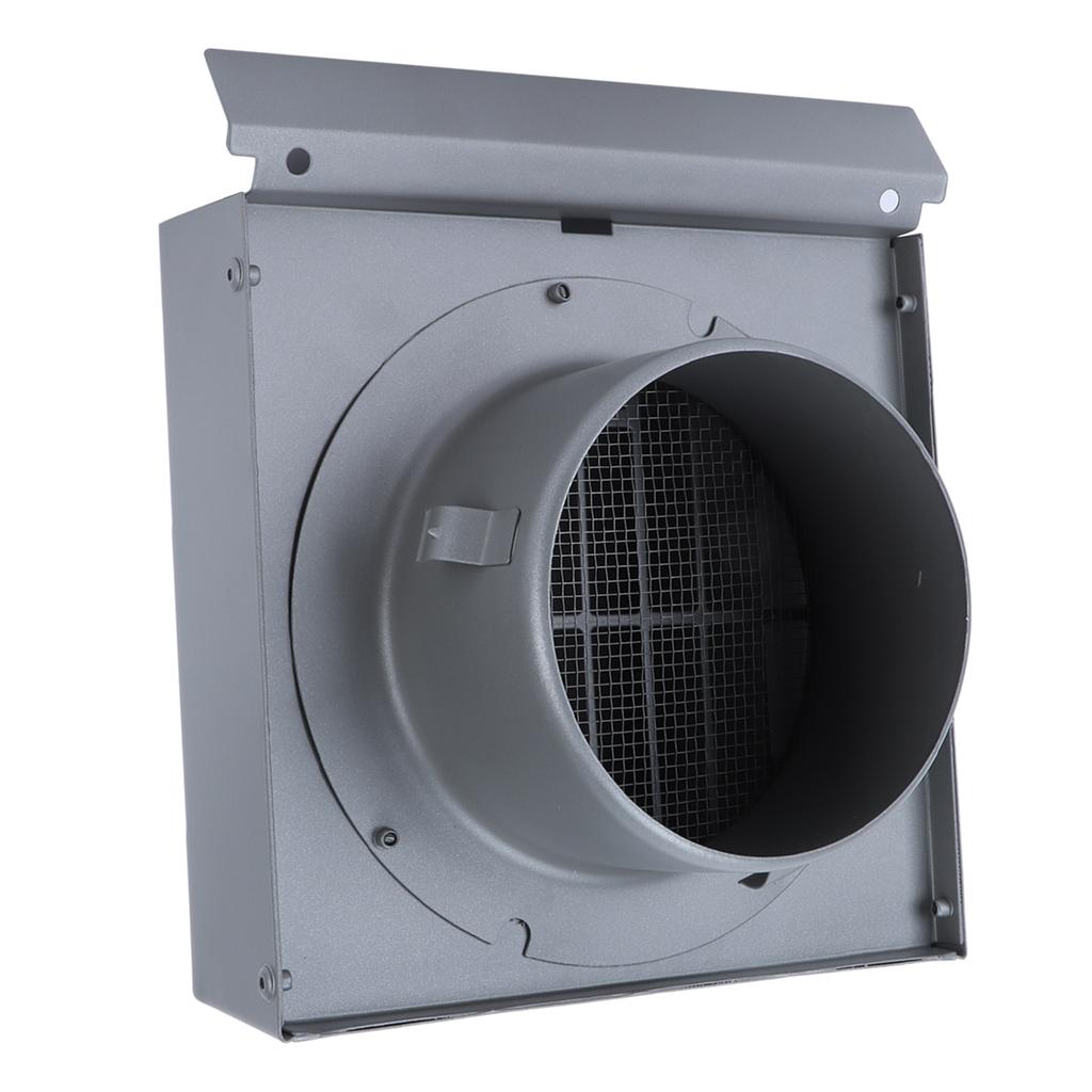 Nerezová ocel Větrací potrubí Nástěnná vzduchová ventilační mřížka pro Ventilátor Odsavač par 100mm potrubí