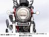 Kijima Honda 208-3102 Motorcycle Emblem Stay Set for Honda Emblem DAX125 ('22-) Steel Black Finish