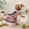 New Fashion Dog Sleeveless Bow Knot Princess Dress Sweet Princess Party Skirt, Fashion Evening Costume Outfit For Small Puppy