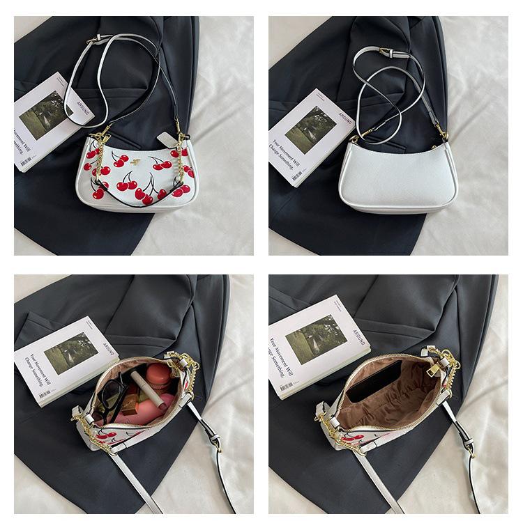 Stylish High-End Women's Crossbody Shoulder Bag with Chain - European & American Design