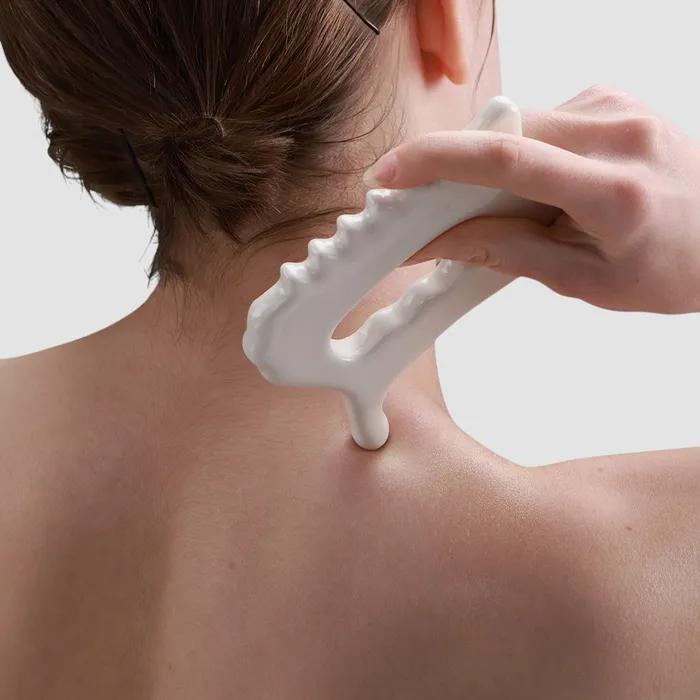 Pearl Care Ceramic Gua Sha Massager