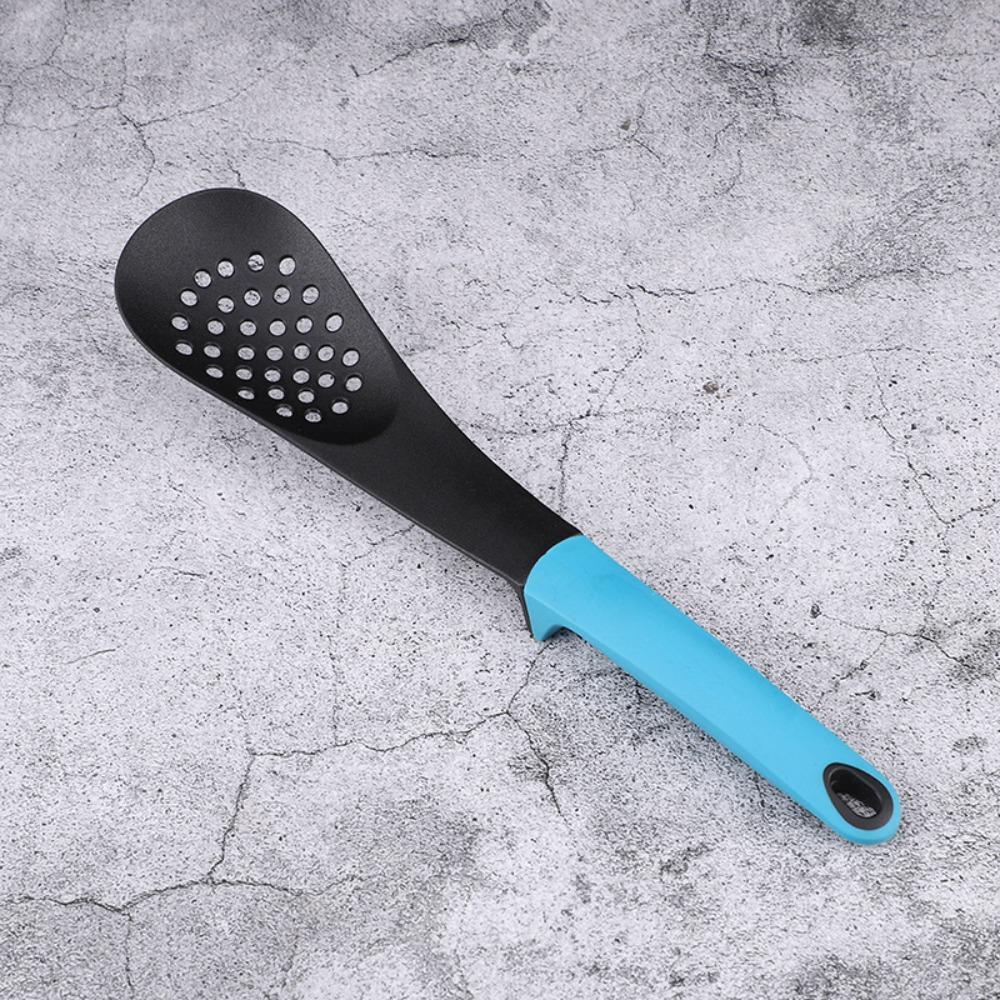 7Pcs/Set Heat-resistant Cooking Spatula Set Non Stick Nylon Frying Turner Set with Storage Rack Colorful Soup Spoon Nonstick Pan