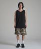 Noming Camo Einfalten-Taschen Weite Bermuda-Shorts - Grün