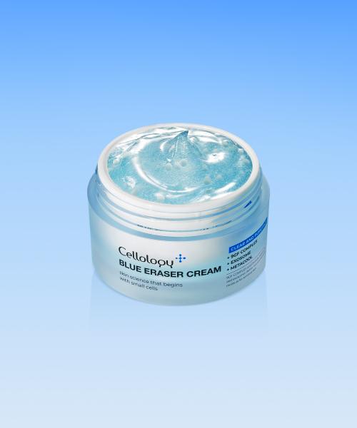 Cellology Blue Eraser Cream 50ml - Acne & Blemish Care Blue Eraser Cream 1pc