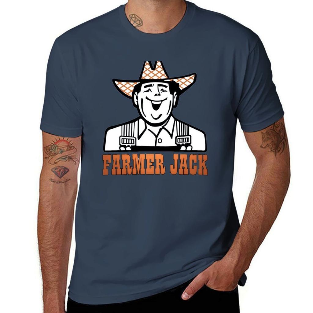 Farmer Jack TShirt Basic Tee Shirt For Everyday Outfit