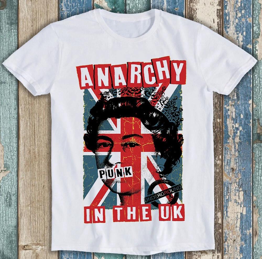 Anarchie im Vereinigten Königreich Punk Musik Rock Bestseller Lustiges Geschenk T-Shirt M1541