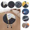 Stretchy Round Bar Stool Cover, Washable Barstool Chair Seat Cover Printed, Non