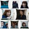 H-Helly Riggs Cushion Cover Pillow Case Soft Friendly Fabric & Concealed Zipper