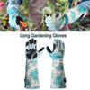 1 Pair Anti-Puncture Thorn Proof Gloves Long Elbow Design Rose Pruning Gloves  Pruning Roses