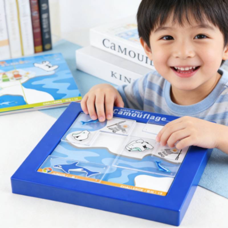 Arctic Bear Brain Teaser Puzzle For Logic And Problem Solving Enthusiasts