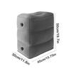 Three Layers Leg Cushion Pillow Height Adjustable Inflation-Airplane Footrest  Outdoor Chair
