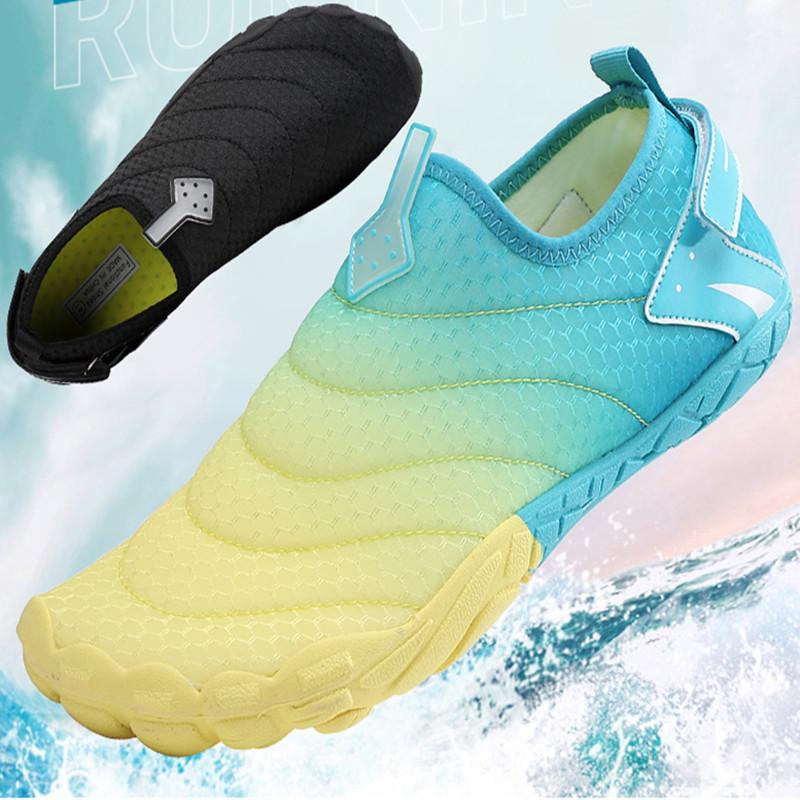 Water Shoes Mens Swimming Pool Beach Aqua Shoes Quick-Dry Barefoot Outdoor Wading Shoes Surfing Yoga Exercise