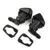 Washer Nozzle Windshield Washer 3*2.5*2cm 68260443AA Black