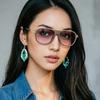 Vintage Retro Pilot Sunglasses with European-American Style - Versatile, Stylish, and Sun Protective