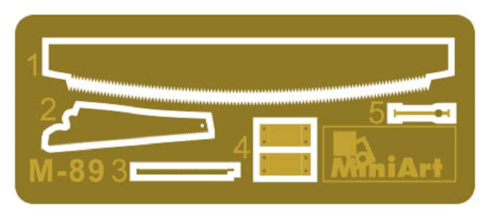 MiniArt Scale Building Materials Set Plastic Model MA35594 1/35