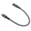 USB C Extension Cable Male To Female 20Gbps Transfer 240W Fast Charging 4K 60Hz Video USB C 3.2 Gen 2 Extender Cord for